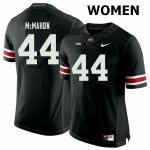 NCAA Ohio State Buckeyes Women's #44 Amari McMahon Black Nike Football College Jersey WNS1145SS